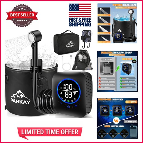 All one camping shower - all-in-one,
