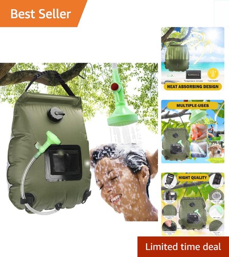 Portable solar shower - solar, with